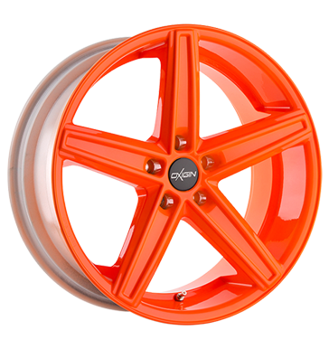 pneumatiky - 7.5x17 5x105 ET40 Oxigin 18 Concave orange neon orange Globln komise Rfky / Alu Bastler- + vadn rdia Americk vozy Hlinkov disky
