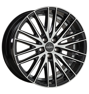 pneumatiky - 8.5x18 5x112 ET40 Oxigin 19 Oxspoke schwarz black full polish peugeot Rfky / Alu systm Axxium trhovisko