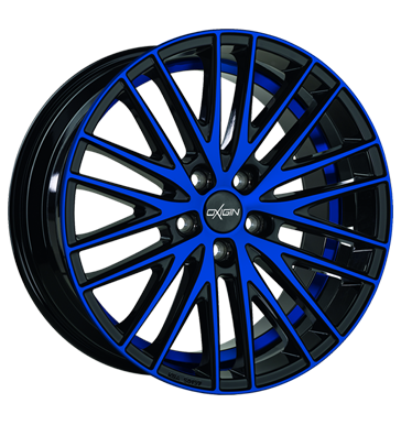 pneumatiky - 8.5x19 5x120 ET35 Oxigin 19 Oxspoke blau blue polish subwoofer Rfky / Alu Moped a mopedu dly Lehk nkladn automobil v zime Velkoobchod