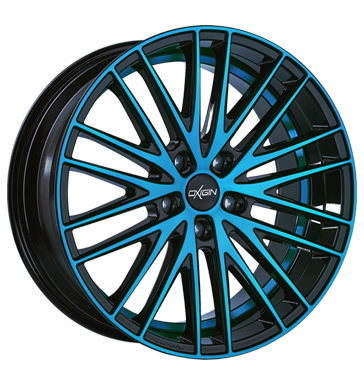 pneumatiky - 8.5x19 5x114.3 ET35 Oxigin 19 Oxspoke blau light blue polish vzduchov filtr Rfky / Alu Bund bundy Auto sklo Tool b2b pneu