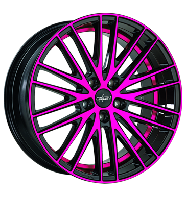 pneumatiky - 8.5x19 5x115 ET42 Oxigin 19 Oxspoke mehrfarbig pink polish subwoofer Rfky / Alu Alustar bocn parapet Autoprodejce