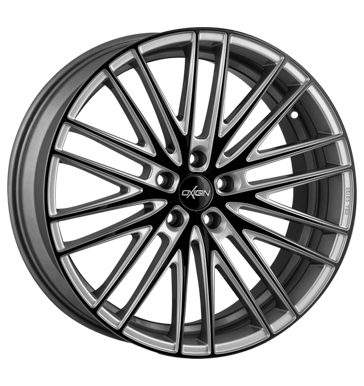 pneumatiky - 8.5x19 5x112 ET45 Oxigin 19 Oxspoke mehrfarbig two colour silver/black OXIGIN Rfky / Alu Alutec motocykl pneus