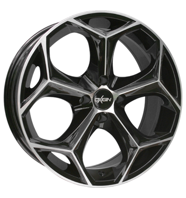 pneumatiky - 7.5x17 4x108 ET25 Oxigin 08 Crystal schwarz schwarz vollpoliert Offroad Mud Terrain Rfky / Alu osvetlen motor pneumatiky