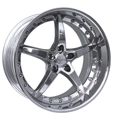pneumatiky - 8.5x19 5x120 ET17 Oxigin 06 Lexor chrom chrom ADVANTI Rfky / Alu Smoor Interir / pylov filtr pneumatiky