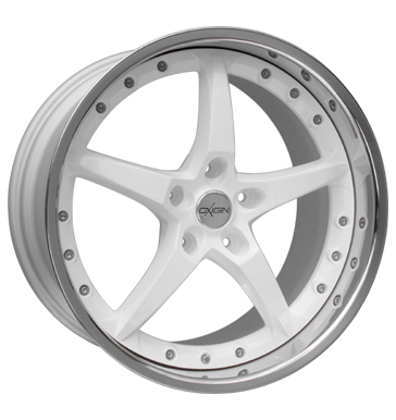 pneumatiky - 8.5x18 5x108 ET42 Oxigin 06 Lexor weiss weiY Alcar Rfky / Alu Cepice a klobouky Wheelworld trhovisko