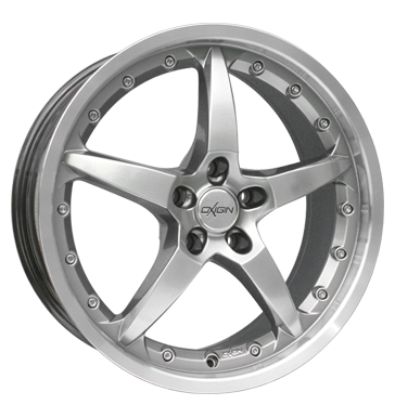 pneumatiky - 8x18 5x120 ET35 Oxigin 10 Lexon silber hyper silber poliert Flip zvaz Rfky / Alu Offroad cel rok od 17,5 