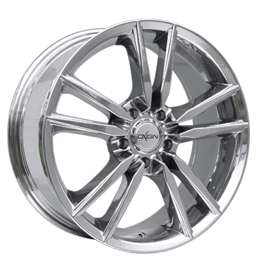 pneumatiky - 7.5x17 5x112 ET35 Oxigin 05 Predator chrom chrom prves Rfky / Alu Oldtimer dly Ronal pneumatiky