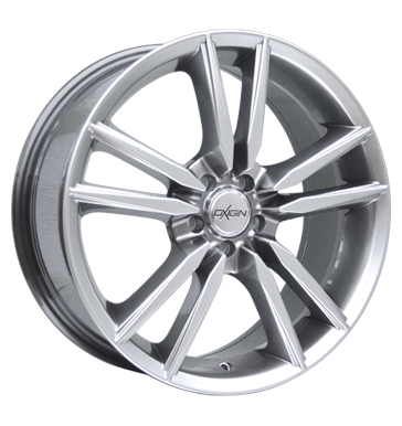 pneumatiky - 7.5x17 5x114.3 ET42 Oxigin 05 Predator silber chromsilber MPT Rfky / Alu Maxx Kola Wheelworld Autoprodejce