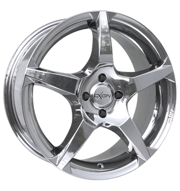 pneumatiky - 7.5x17 4x108 ET15 Oxigin 07 Toxic chrom chrom Shaper Rfky / Alu Diablo bezpecnostn vesty pneu