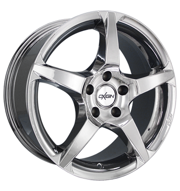 pneumatiky - 8x18 5x100 ET35 Oxigin 07 Toxic chrom chrom Truck Winter od 17,5 