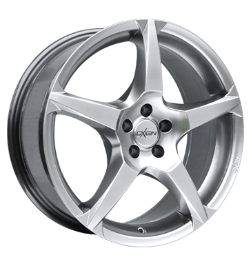 pneumatiky - 7.5x17 5x120 ET35 Oxigin 07 Toxic silber chromsilber hyundai Rfky / Alu ventil cepice Sdrad Autodlna