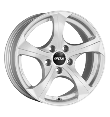 pneumatiky - 8.5x18 5x120 ET46 OXXO Bestla silber silver ANZIO Rfky / Alu hardtops Americk vozy pneu b2b