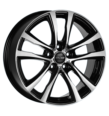 pneumatiky - 6.5x16 5x112 ET50 OXXO Decimus Black schwarz black polished olejov filtr Rfky / Alu Auto-Tuning + styling extender ventil / drzk trziste