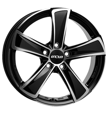 pneumatiky - 6.5x17 5x112 ET48.5 OXXO Kallisto Black schwarz black polished Oldtimer dly Rfky / Alu Prslusenstv a literatura ADVANTI Prodejce pneumatk