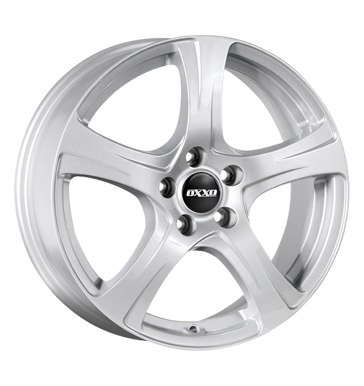 pneumatiky - 7x17 5x100 ET40 OXXO Narvi silber silver Hadice / Chafers Rfky / Alu auto Polo tricka Autodlna