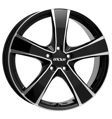 pneumatiky - 6x15 5x112 ET44 OXXO Proteus Black schwarz black polished STIL AUTO Rfky / Alu speciln nstroj cel rok pneumatiky