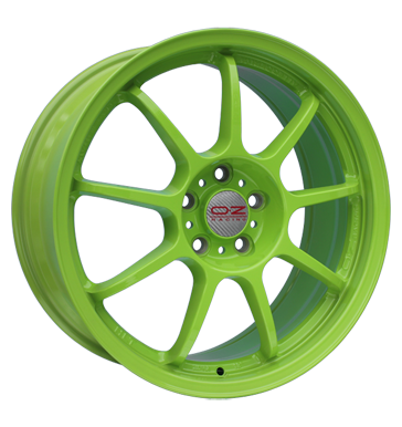 pneumatiky - 7x17 5x114.3 ET45 OZ Alleggerita HLT grün acid green replika Rfky / Alu Ecanto vozk velkoobchod s pneumatikami