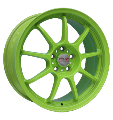 pneumatiky - 8.5x18 5x114.3 ET55 OZ Alleggerita HLT grün acid green PONGRATZ Rfky / Alu Hartge Sdrad pneu