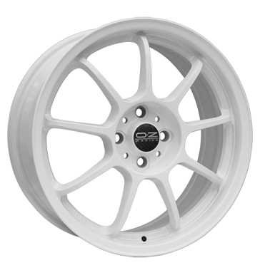 pneumatiky - 7x17 4x100 ET37 OZ Alleggerita HLT weiss weiY lackiert Quad Rfky / Alu SCHMIDT Drkov / Kosile trziste