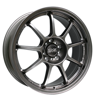 pneumatiky - 9.5x18 5x120 ET35 OZ Alleggerita HLT grau / anthrazit titanium tech PONGRATZ Rfky / Alu monitory motocykl ventil trziste