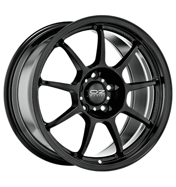 pneumatiky - 7.5x18 5x112 ET50 OZ Alleggerita HLT schwarz gloss black Lehk nkladn vuz v lte Rfky / Alu vzduchov filtr ocelov rfek Velkoobchod