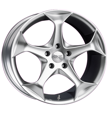 pneumatiky - 8.5x19 5x112 ET35 OZ Antares silber silber poliert motocykl ventil Rfky / Alu prves MPT pneumatiky