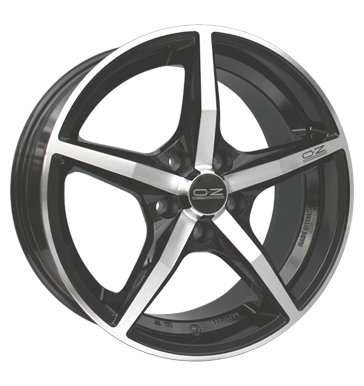 pneumatiky - 8x18 5x112 ET48 OZ Canova schwarz schwarz poliert EMOTION Rfky / Alu Alustar ENZO Autodlna