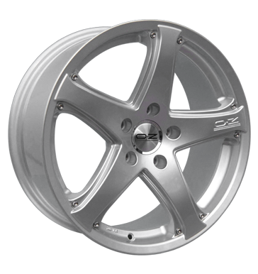 pneumatiky - 9.5x20 5x114.3 ET40 OZ Canyon ST silber silber lackiert rucn vozk Rfky / Alu Truck Winter od 17,5 