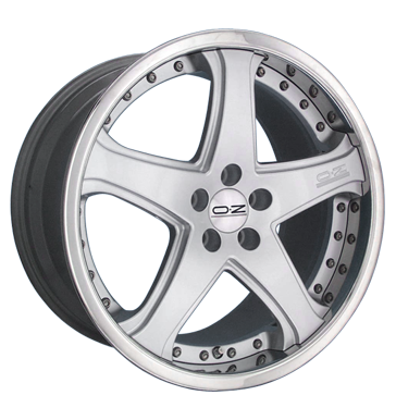 pneumatiky - 8x18 5x112 ET35 OZ Canyon 2 Patent Lip silber Metal silber Utesnen u. Lepidla Rfky / Alu GS-Wheels hadice Autoprodejce