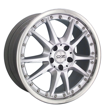 pneumatiky - 10x18 5x112 ET19 OZ Classe 2 Patent Lip silber silber poliert mikiny Rfky / Alu autodly USA osvetlen Prodejce pneumatk