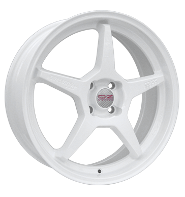 pneumatiky - 7x17 4x108 ET16 OZ Crono weiss weiY lackiert Motocyklov zvody Rfky / Alu Alcar MILLE Velkoobchod