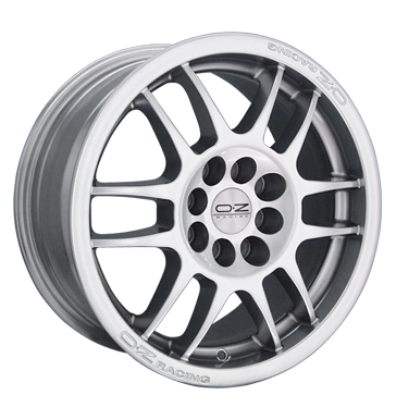 pneumatiky - 7x17 4x98 ET38 OZ F1 Evo silber silber lackiert Svetla + Lights Rfky / Alu Offroad cel rok od 17,5 