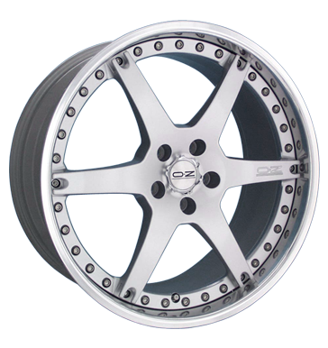 pneumatiky - 8x18 5x120 ET40 OZ Galileo 3 silber Metal silber npis Rfky / Alu viditelnost Brock disky