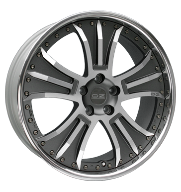 pneumatiky - 11x21 5x114.3 ET42.4 OZ Granturismo grau / anthrazit matt graphit silber Horn abge. auto Rfky / Alu MILLE zahradn traktor pneumatiky