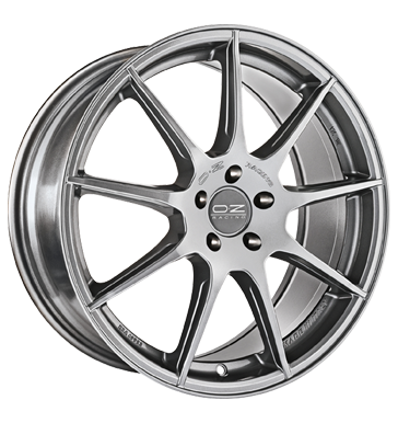 pneumatiky - 8x18 5x108 ET45 OZ Omnia grau / anthrazit grigio corsa bright viditelnost Rfky / Alu TEAM DYNAMICS rucn nrad pneus