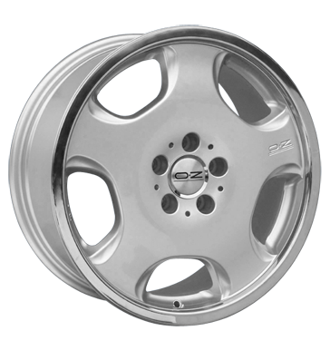 pneumatiky - 8.5x20 5x112 ET35 OZ Opera Patent Lip silber silber poliert Felgenschlsser Rfky / Alu Wheelworld Csti Mini & Pocket Bike Hlinkov disky