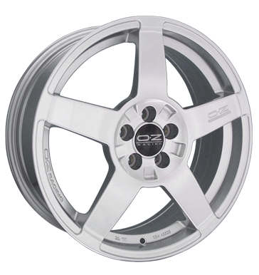 pneumatiky - 7.5x18 5x108 ET40 OZ Record silber racing silber rucn nrad Rfky / Alu Felgenschlsser t-EC2 E85 ECU disky