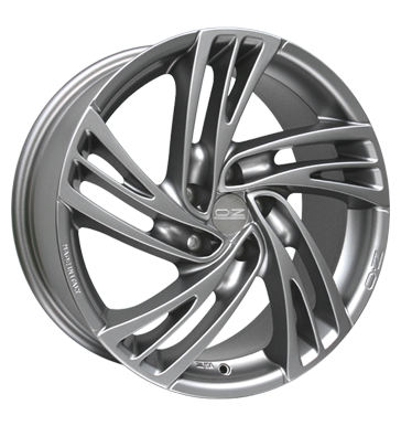 pneumatiky - 9.5x20 5x114.3 ET40 OZ Sardegna silber matt graphit silber automobilov sady Rfky / Alu subwoofer replika Autodlna