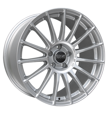 pneumatiky - 7.5x18 5x100 ET48 OZ Superturismo LM silber matt race silber mit schwarzer Schrift odevy Rfky / Alu truck lto Offroad cel rok od 17,5 