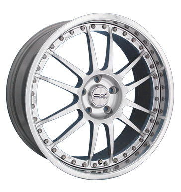 pneumatiky - 8x18 5x120 ET40 OZ Superleggera 3 F silber racing silber Quad Rfky / Alu Lehk nkladn auto Winter od 17,5 
