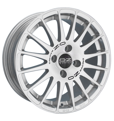 pneumatiky - 7x16 4x114.3 ET42 OZ Superturismo GT silber racing silber graue Schrift antny vozidel Rfky / Alu bocn parapet zvedk trziste