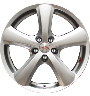 pneumatiky - 8x17 5x100 ET35 OZ Vela silber silber lackiert rfky Rfky / Alu ocelov kola kapuce lift b2b pneu