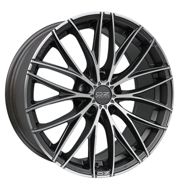 pneumatiky - 7x17 4x100 ET42 OZ Italia 150 grau / anthrazit matt dark graphit Slevy Rfky / Alu GS-Wheels Ronal b2b pneu