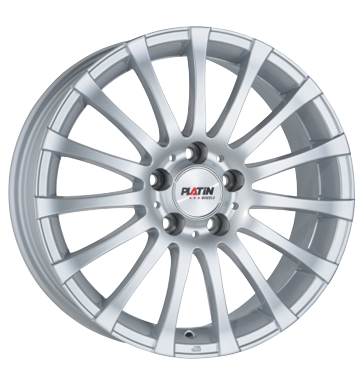 pneumatiky - 7.5x17 5x108 ET45 Platin P47 Race silber silber Motocykly a motocyklov dly Rfky / Alu COM 4 KOLA Rial Hlinkov disky