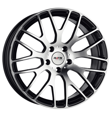 pneumatiky - 8x18 5x108 ET45 Platin P70 schwarz schwarz poliert csti tela Rfky / Alu ENZO GMP Italia pneumatiky