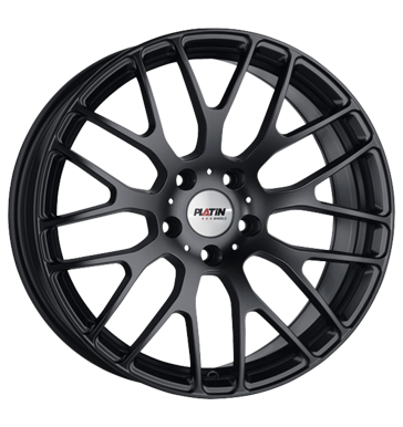 pneumatiky - 7x17 5x108 ET48 Platin P70 schwarz schwarz matt motocykl ventil Rfky / Alu bezpecnostn vesty Offroad letn b2b pneu