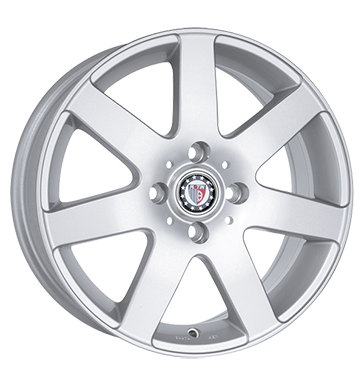 pneumatiky - 7.5x16 4x98 ET35 Platin P4 silber silber lackiert mitsubishi Rfky / Alu telo magma pneu