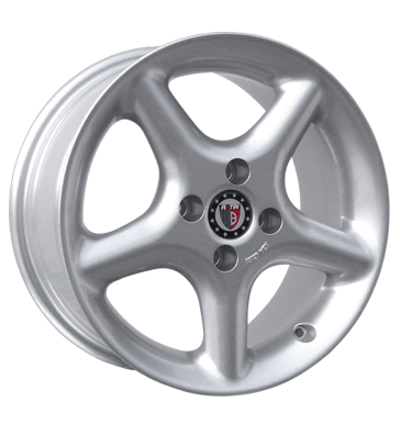 pneumatiky - 7.5x16 4x100 ET30 Platin P5 silber silber lackiert F-replika Rfky / Alu Cepice a klobouky GS-Wheels pneu b2b