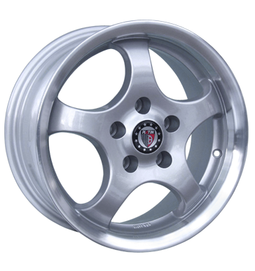 pneumatiky - 7x15 5x100 ET35 Platin P19 silber silber randpoliert Cel rok vuz Rfky / Alu Stars 2 roky Oldtimer dly Hlinkov disky