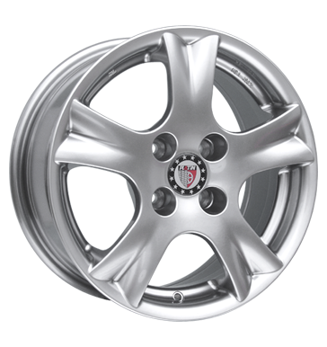 pneumatiky - 7x16 4x108 ET38 Platin P38 silber glanzsilber EXCENTRI Rfky / Alu automobilov sady mastek b2b pneu